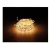 Image de Guirlande Micro Led Extra Dense Clignotant Lumière Chaude 14m 567l Câble Argent