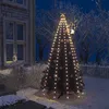 Image de Guirlande lumineuse filet d'arbre de Noël 250 led 250 cm Vidaxl