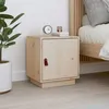 Image de Table de chevet 40x34x45 cm Bois de pin solide - Vidaxl