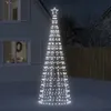 Image de Sapin de Noël à LED avec pointes 570 LED blanc froid 300 cm vidaXL