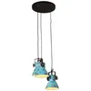 Image de Lampe suspendue 25 w bleu délavé 30x30x100 cm E27 Vidaxl