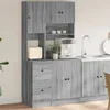 Image de Vidaxl - Armoire de cuisine sonoma gris 95x50x180 cm bois d'ingénierie