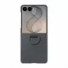 Image de Samsung Silicone Ring Magnet Coque De Téléphone Pour Z Flip8 Noir