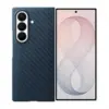 Image de Samsung Carbon Magnet Coque De Téléphone Pour Z Fold8 Ultra Bleu