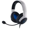 Image de Razer Kaira X Casque de jeu filaire pour PlayStation 5/PS5, PS4, PC, Mac, mobile, pilotes 50 mm, micro cardioïde HyperClear, coussins en mousse à mémoire de forme, commandes sur casque, blanc/noir en occasion ou reconditionné