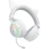 Image de Razer Kraken Kitty V3 Pro Rgb Over-ear Casque De Jeu Sans Fil Avec Noise Cancelling Blanc