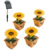Image de Eglo - clairage de jardin à fleurs à led à quatre lumières extérieures led 47125