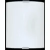 Image de Eglo - Applique grafik en verre satinÉ blanc 100w attacco e27 84028