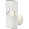 Image de Applique murale led Spot mural Blanc Acier inoxydable h 23 cm Jardin Terrasse Cour