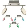 Image de Plafonnier led rgb spot spot dimmable télécommande lampe en cristal mobile Globo 56119-2