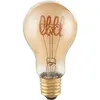 Image de Ampoule vintage led E27 4 watts Edison lampe en verre ambre 200lm 2000K Globo 11403F