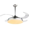 Image de Globo - Ventilateur de plafond Cabrera Nickel 100 cm avec led