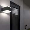 Image de Lampe d'extérieur led luminaire éclairage aluminium blanc opale jardin terrasse véranda