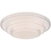 Image de Globo - plafonnier - Magnifique - blanc - métal - ø 50cm - led -