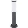 Image de Lampadaire d'extérieur sur pied anthracite éclairage de chemin de jardin terrasses lampe en acier inoxydable Globo 3158A