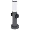 Image de Lampadaire extérieur douilles d'éclairage de jardin base en acier inoxydable spot lampadaire Globo 3158AK