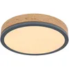 Image de Plafonnier - Doro - gris - métal - ø 30cm - led - - Globo