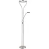 Image de Plafonnier LED Liseuse flexible Lampadaire Lampadaire à intensité variable Lampe de salon, 20W 1800lm blanc chaud, LxH 35x194 cm
