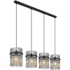 Image de Globo - suspension - Gorley - noir - verre verre fumé - grande