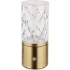 Image de Globo - Lampe de table lampe de chevet lampe d'appoint lampe en laiton led variateur tactile batterie