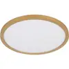 Image de Globo Lighting - Plafonnier salle de bain Plafonnier salon salle à manger, plastique laiton blanc, rétro-éclairage IP44 fonction mémoire dimmable,