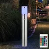 Image de Borne lumineuse avec détecteur de mouvement Outdoor Eclairage extérieur Lampadaire de jardin Lampadaire détecteur de mouvement, acier inoxydable,