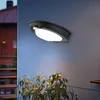 Image de Applique murale solaire d'extérieur avec capteur led IP54, détecteur de mouvement, noir