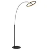 Image de Globo Lighting - Lampadaire Arc lampadaire lampe de salon noir variateur tactile led h 190,4 cm