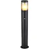 Image de Borne lumineuse avec détecteur de mouvement Outdoor Eclairage extérieur Lampadaire de jardin Lampadaire détecteur de mouvement, acier inoxydable