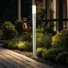 Image de Lampe d'extérieur avec douilles Douille extérieure avec lumière Douille extérieure de jardin en acier inoxydable, 1x led 9W 810lm 3000K, DxH 7,6x110