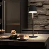 Image de Lampe solaire led Lampe de table extérieure anthracite Lampe de jardin Lampe de terrasse, métal plastique satiné, batterie protégée contre les