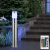 Image de Borne lumineuse avec détecteur de mouvement Outdoor Eclairage extérieur Lampadaire de jardin Lampadaire détecteur de mouvement, acier inoxydable,