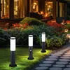 Image de Lampadaire d'extérieur Path light lampadaire anthracite avec détecteur de mouvement lampe de jardin acier inoxydable, E27, DxH 12,7x45 cm, lot de 3