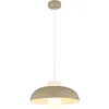 Image de Globo Lighting - Suspension Lampe à suspendre sable Lampe de table à manger Lampe de cuisine, verre opalin, 1x E27, DxH 38 x 120 cm