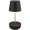 Image de Lampe solaire de table Lampe d'extérieur ajustable led Lampe de jardin Lampe de balcon, acier inoxydable, led 3000K blanc chaud, h 25 cm