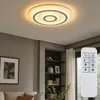 Image de Globo Lighting - Plafonnier led dimmable avec télécommande cristal blanc Lampe de salon, changement de couleur, 40W 1300lm blanc chaud-blanc froid, d