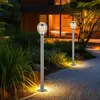 Image de Lampe d'extérieur lampadaire lampadaire de jardin socle en acier inoxydable lampe d'extérieur, IP44, 1x led 11W 750Lm blanc chaud, DxH 15x99 cm, lot