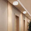 Image de Globo Lighting - Plafonnier led plafonnier blanc lampe de cuisine lampe de couloir, aluminium, 10W 470lm blanc chaud, DxH 15 x 4 cm, lot de 2