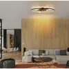 Image de Plafonnier, lampe de plafond, lampe en bois, lampe de salon, noir, marron, LED, L 85 cm