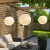 Image de Lampe solaire Lampion Lampe d'extérieur led Lampe à suspendre de jardin sableLampe d'extérieur suspendue, acier inoxydable plastique, blanc chaud,