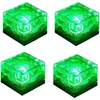 Image de Ineasicer Lampe Solaire Extérieur, 4 Pièces Étanche Lampe Solaire Sol, 8 modes d'éclairage led Lumineuse Solaire Jardin pour Terrasse Pelouse Route