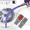 Image de Suceur Long Embout Flexible Pour Dyson V15 V12 V11 V10 V8 V7 V6 Buse Plate Accessoire Aspirateur Pour Nettoyer Les Meubles De Voiture Et Le Sèche