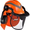 Image de Casque de sécurité de protection individuelle intégral avec visière pare-soleil pour adulte pour la construction, l'industrie, le travail, la
