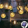 Image de Guirlande lumineuse solaire d'extérieur 50 led 7m 8 modes solaires, étanche, pour extérieur/intérieur, éclairage pour jardin, arbres, terrasse, Noël,
