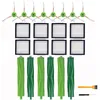 Image de Applicable Pièces de Rechange pour iRobot i7 i7+ i3 i3+ i4 i4+ i6 i6+ i8 i8+ j7 E5 E6 E7, Accessoires pour Roomba 3 Paire de Brosses Principale,
