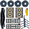 Image de Applicable Kit d'accessoires pour eufy X10 Pro Omni Robot Aspirateur Pièces de rechange 15 Packs 1 Brosse principale, 2 Filtres, 4 Brosses latérales,