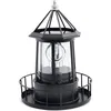 Image de LED Lampe de Phare rotative Solaire Lanterne de décoration extérieure de jardin pour Pathway Patio Yard