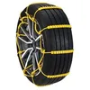 Image de 10 Pièces Chaînes à Neige pour Auto Chaine Neige Universelle Réglables pour Voiture Camion SUV Piste Neige Route Voiture Boue Glace Escalade Chaine