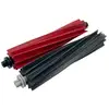 Image de Applicable Applicable roborock Brosse Principale en Caoutchouc pour Aspirateur Roborock G20 S8, Rouge & Noir 2 Pièces