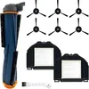Image de Applicable Applicable Filtres de rechange compatibles avec Shark RV2310 pour aspirateur Shark RV2310AE, 1 brosse principale, 6 brosses latérales, 2